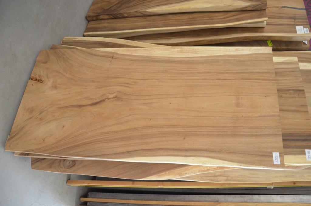 Boomstamtafel 180 cm suar -BT 222 - 1,8 meter boomstamtafel, Verzenden, Nieuw, Hout