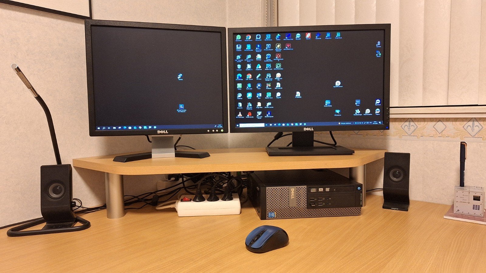 DELL Optiplex 7020 met 2 monitoren, Ophalen