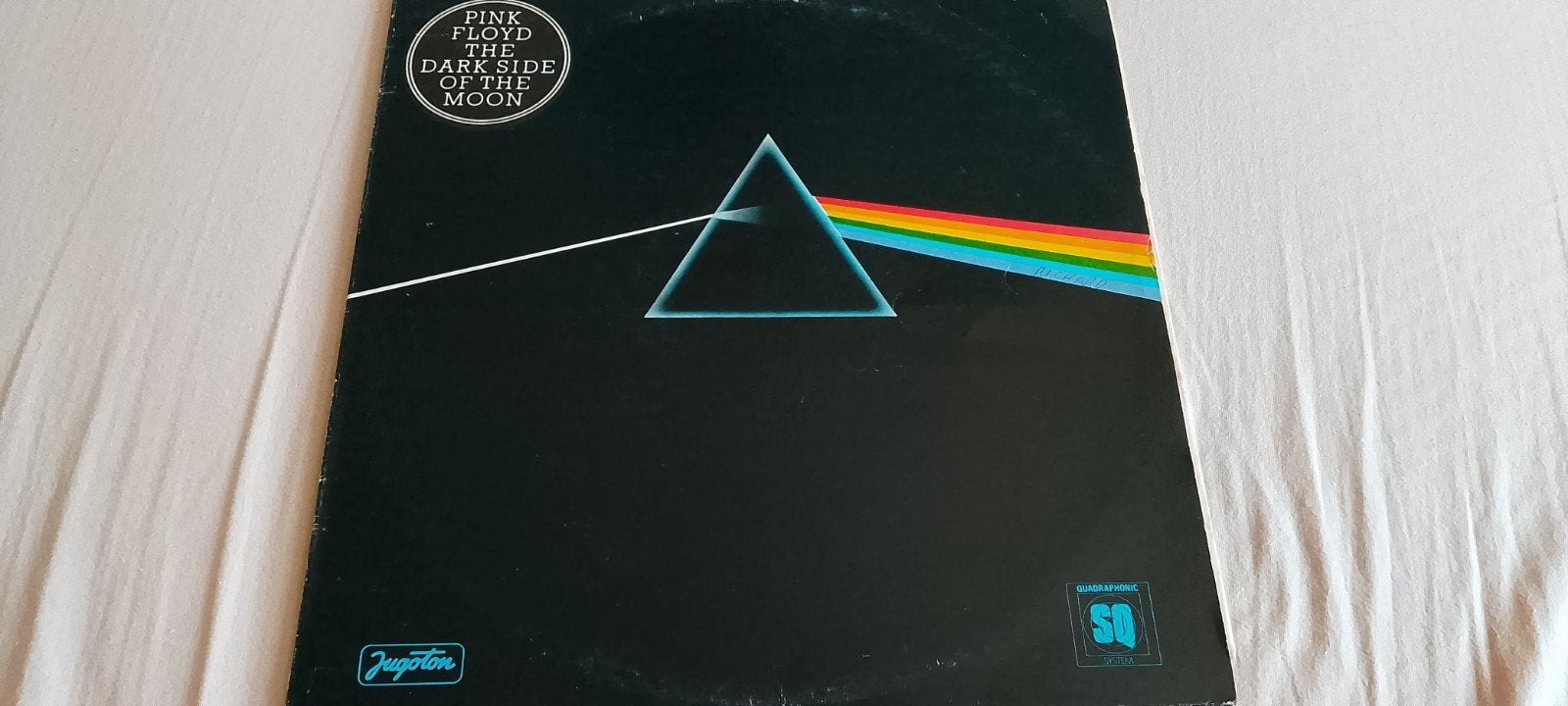 Pink Floyd - The Dark Side of the Moon Joegoslavische persi, LP, Import, Ophalen of Verzenden, 12 inch