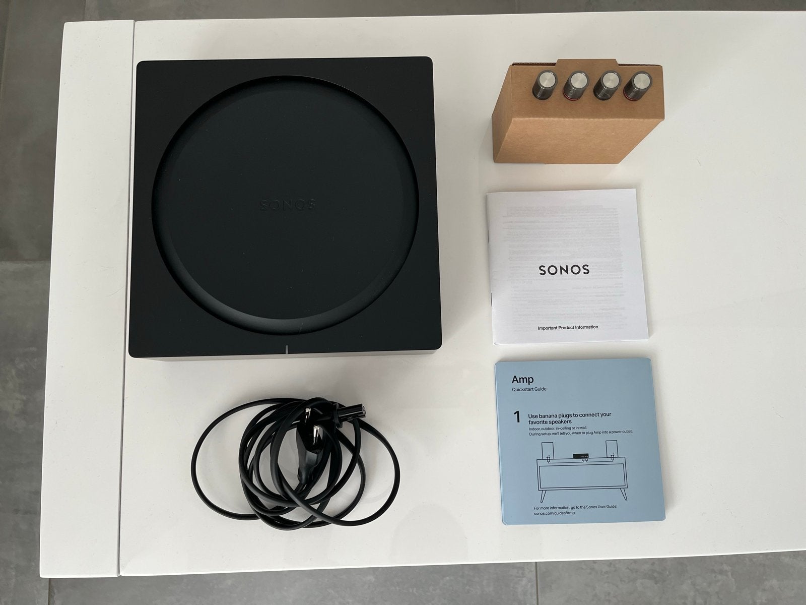 Sonos Amp - krachtige versterker voor passieve speakers, Zo goed als nieuw, 120 watt of meer, Stereo, Ophalen
