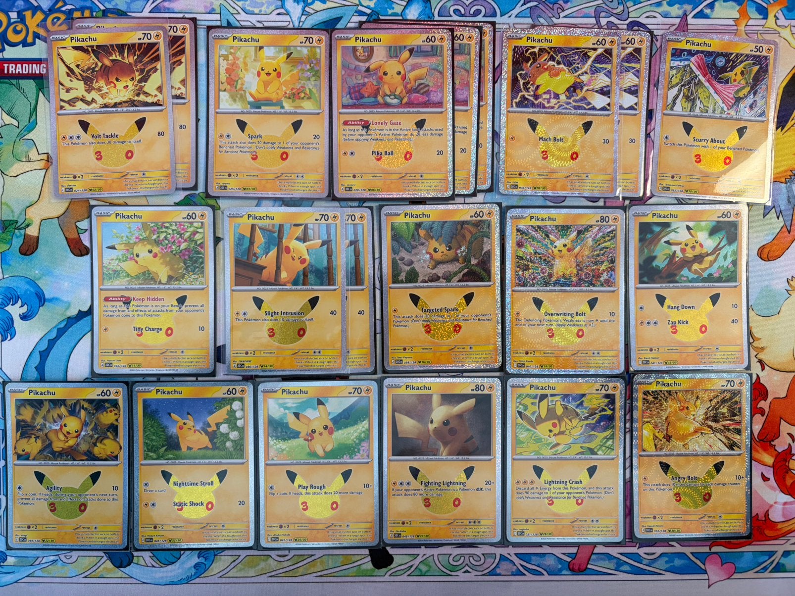 Pikachu Celebration 30th Anniversary Pokemon, Ophalen of Verzenden, Zo goed als nieuw
