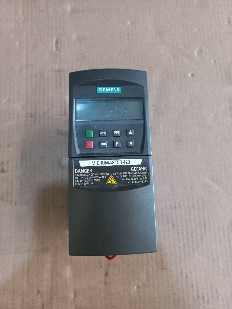 Siemens Micromaster 420 frequentieregelaar 0,37 kW gebruikt, Ophalen of Verzenden, Gebruikt