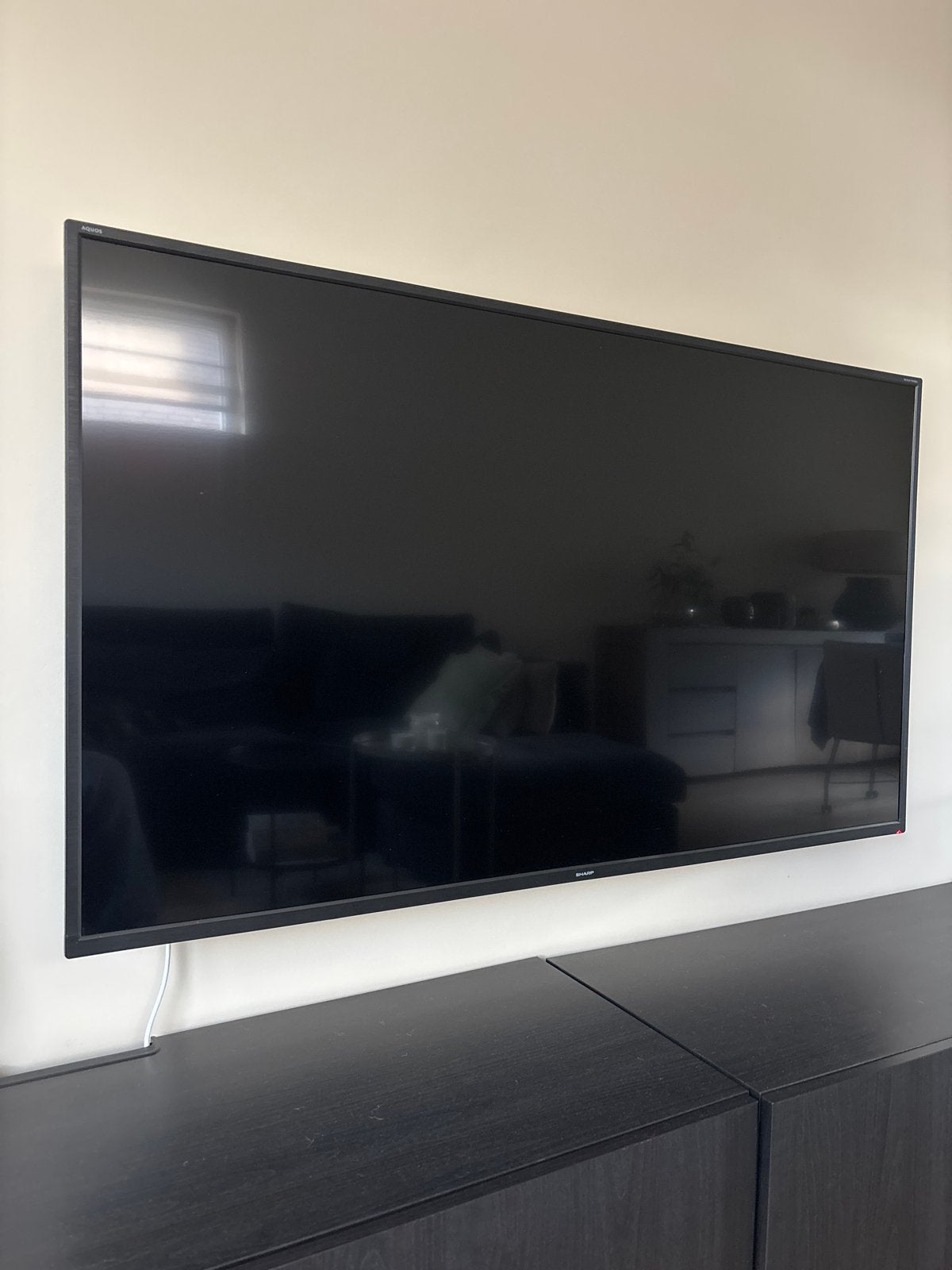 Sharp 55 inch 4K UHD Smart TV met Harman/Kardon geluid, Audio, Tv en Foto, Televisies, Gebruikt, Ophalen of Verzenden, 100 cm of meer