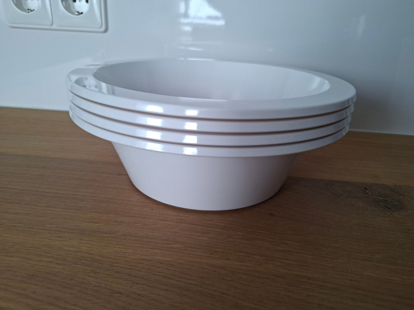 Merk Hema retro vintage camping kamperen caravan melamine sc, Overige materialen, Gebruikt, Ophalen of Verzenden, Schaal of Schalen
