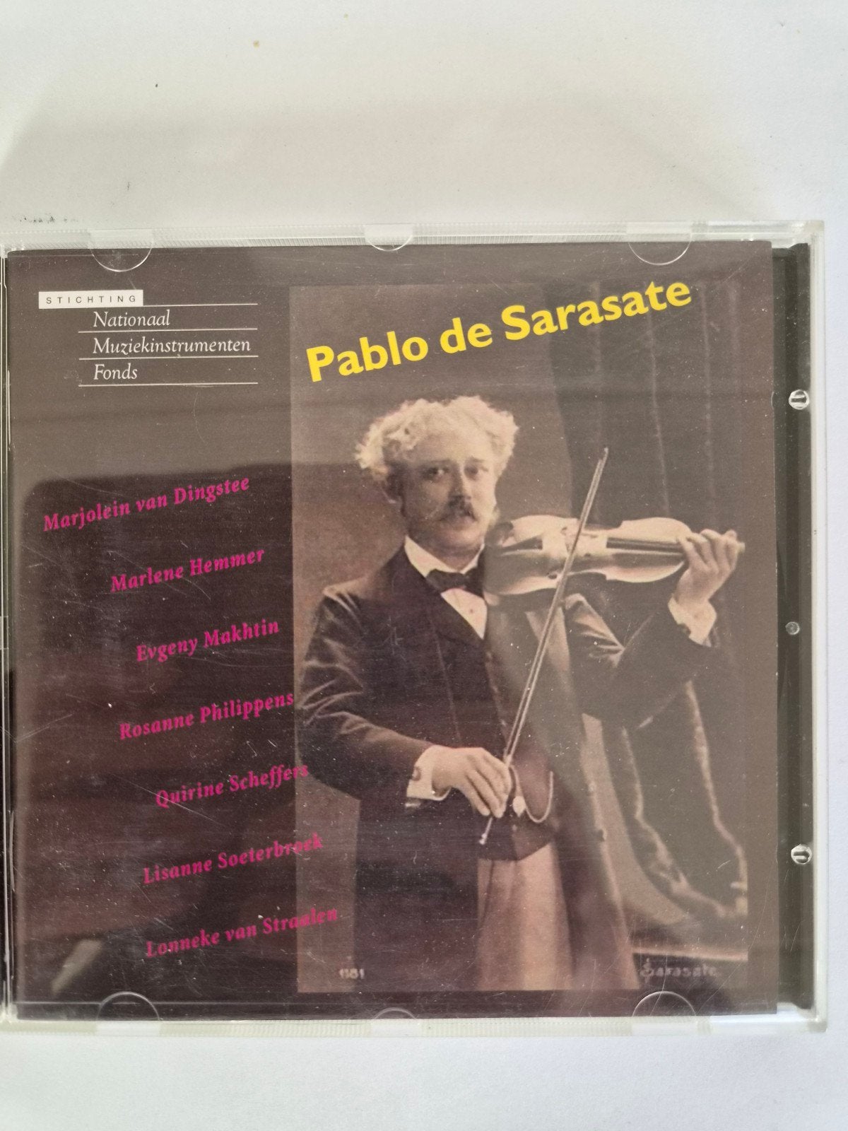 Pablo de Sarasate - Klassieke CD, Overige componisten, Soloconcert, Ophalen of Verzenden, Zo goed als nieuw