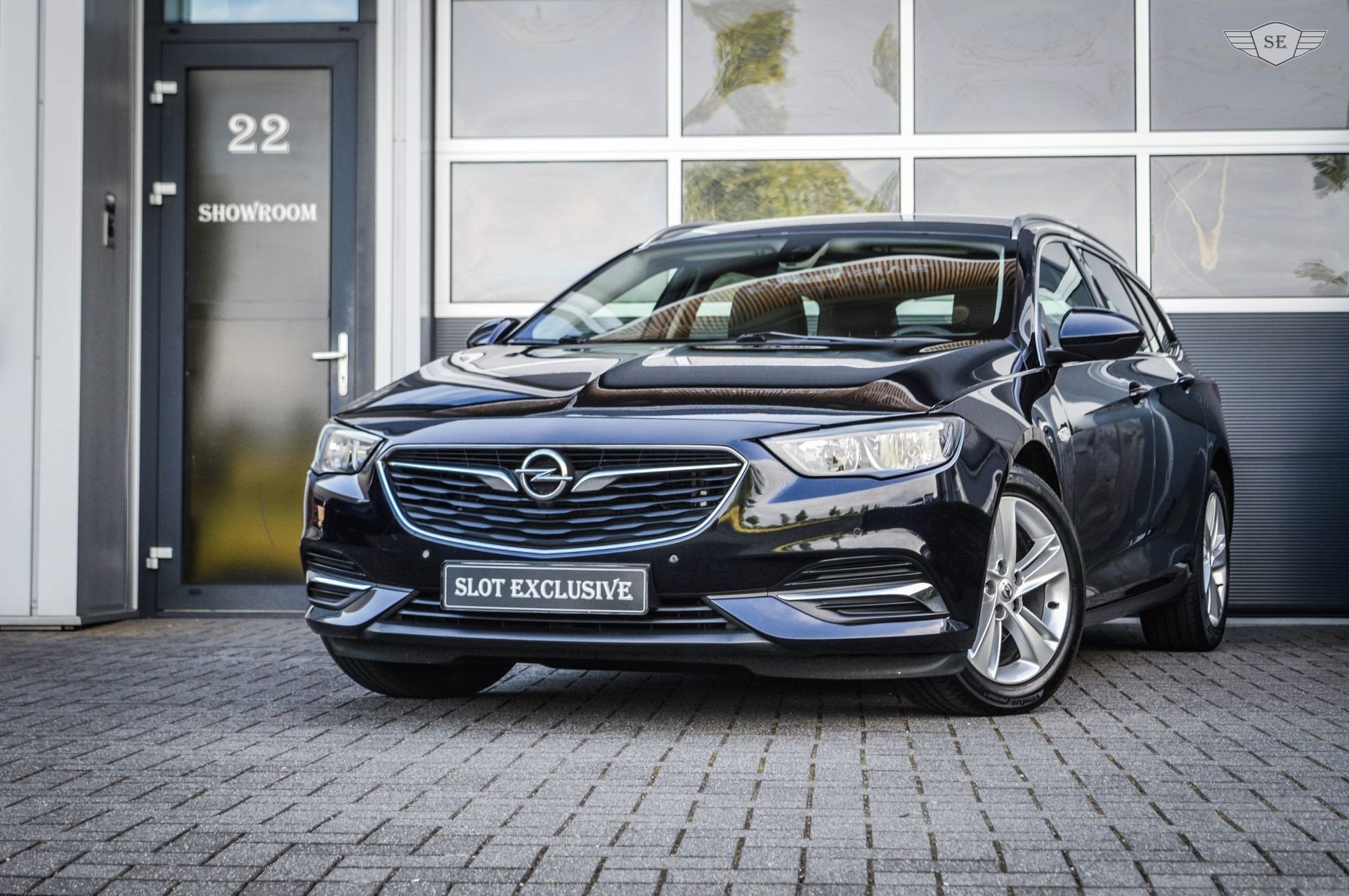 Opel Insignia Sports Tourer 1.5 Turbo Business Executive|Cli, Gebruikt, 4 cilinders, Blauw, Automatische klimaatregeling