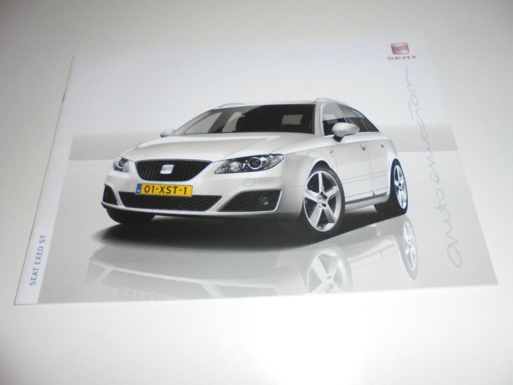brochure Seat Exeo ST  2009, Ophalen of Verzenden, Nieuw, Overige merken