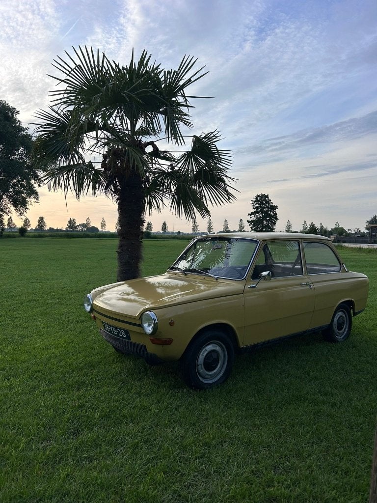 DAF 46 0.8 Super Luxe AUT 1975 Bruin, Auto's, Automaat, Zwart, 4 cilinders, Particulier