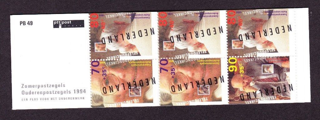 Nederland NVPH pb 49 postfris, Postzegels en Munten, Postzegels | Nederland, Verzenden, Na 1940, Postfris