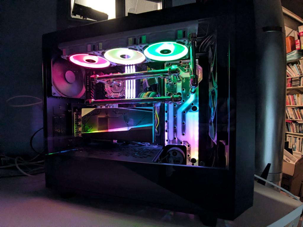 RGB GAME PC - INTEL I5 14th - RX 6900 XT 16GB - 32GB - 2TB, Ophalen, Kapoen PC Gaming, 32 GB, Fractal design, Intel, AMD, Gigabyte, Corsair