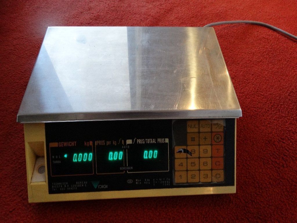 digitale grammen weegschaal tot 6 kg, Witgoed en Apparatuur, Weegschalen, Keukenweegschaal, Ophalen of Verzenden, Digitaal, Gebruikt