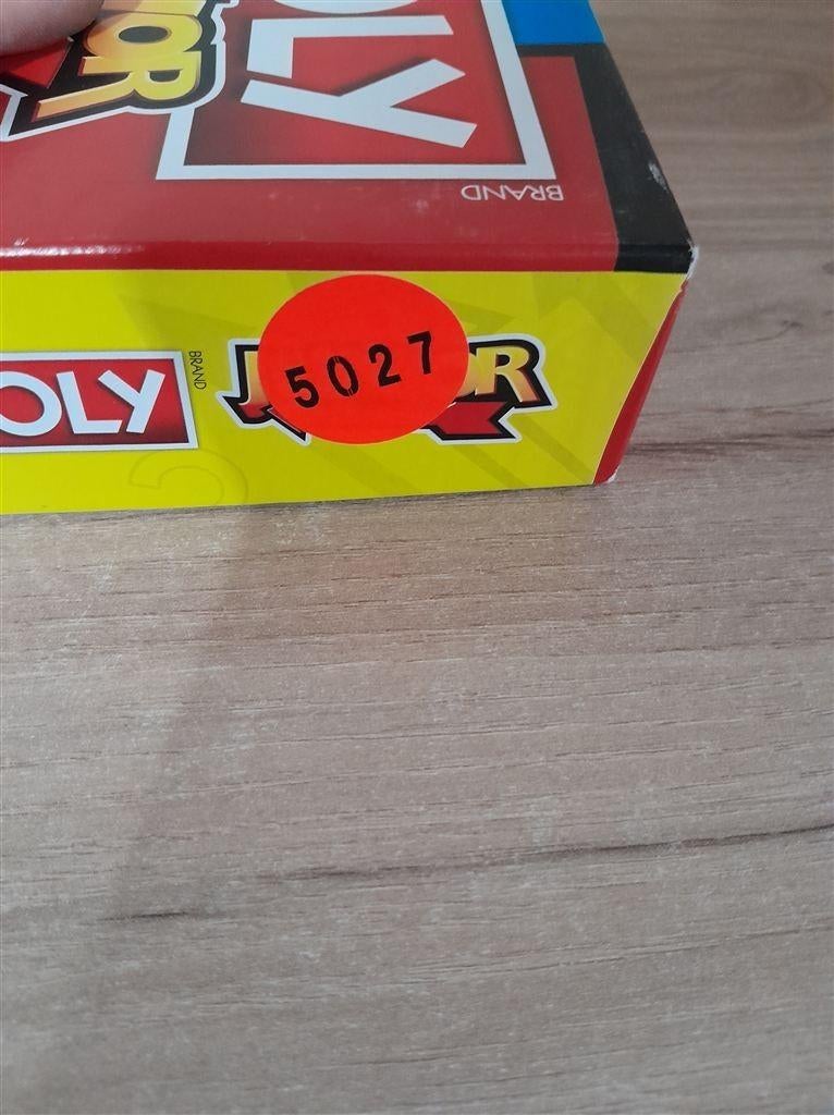 monopoly junior met hondje en katje - s5027, Verzenden, Zo goed als nieuw