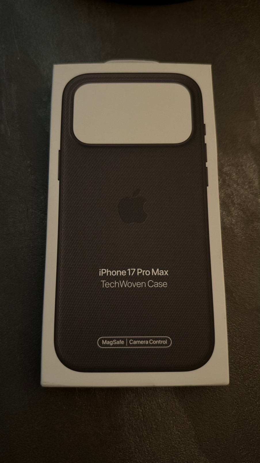 Apple 17 Pro Max TechWoven Case, Telecommunicatie, IPhone 17, Zwart, MagSafe, Frontje of Cover