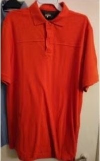 Als nieuw Polo Shirt Oranje rood Human nature XL, Kleding | Heren, Verzenden, Zo goed als nieuw, Maat 56/58 (XL), Rood