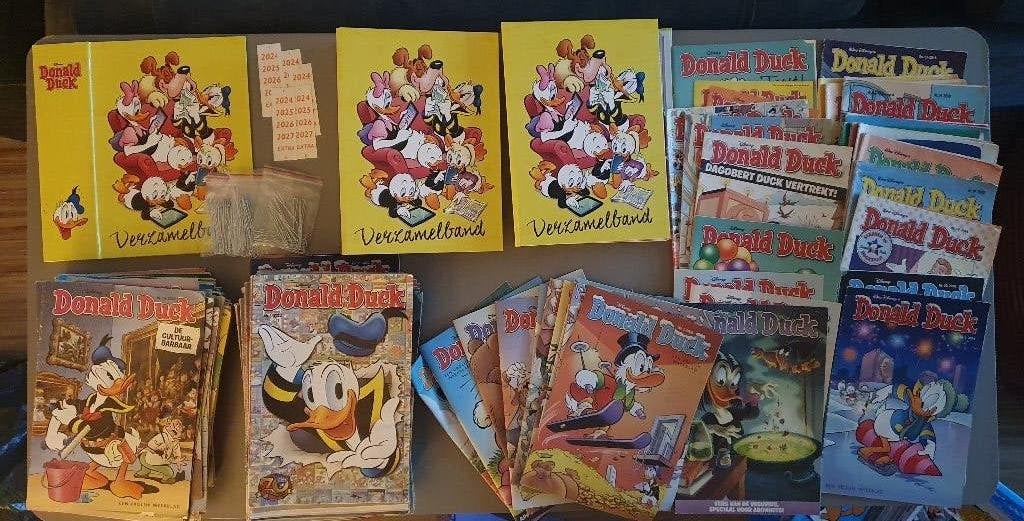 Donald Duck lezen, Meerdere stripboeken, Ophalen, Gelezen