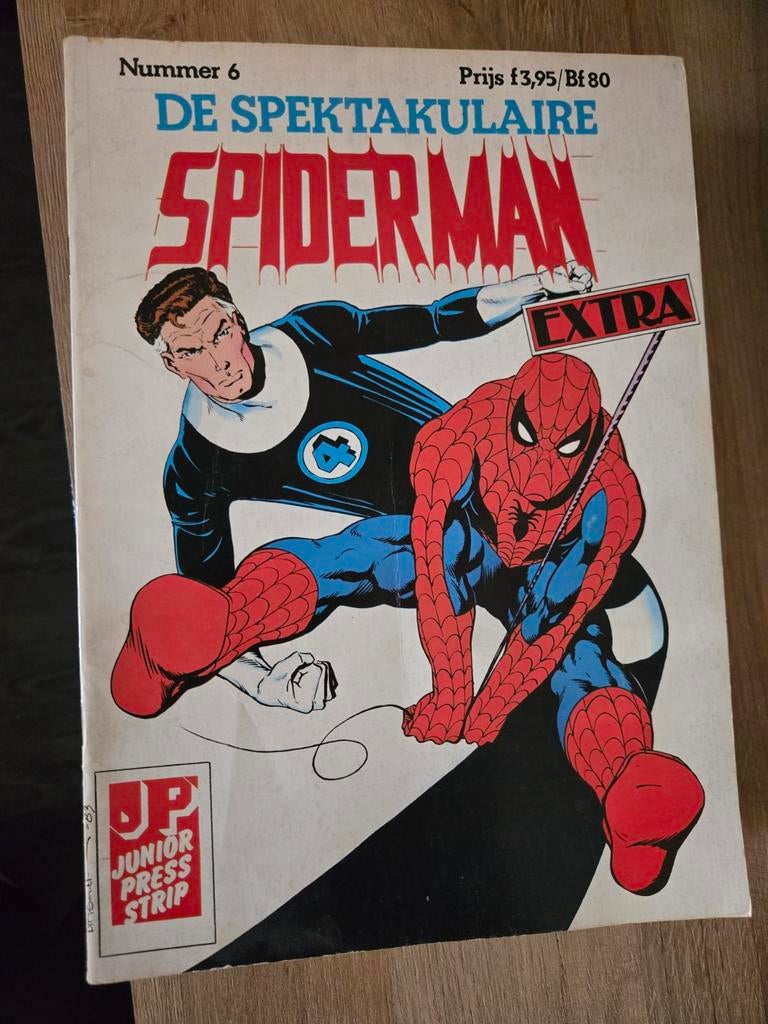 De Spektakulaire Spiderman stripboek uit 1983 - Nummer 6, Eén stripboek, Ophalen of Verzenden, Gelezen