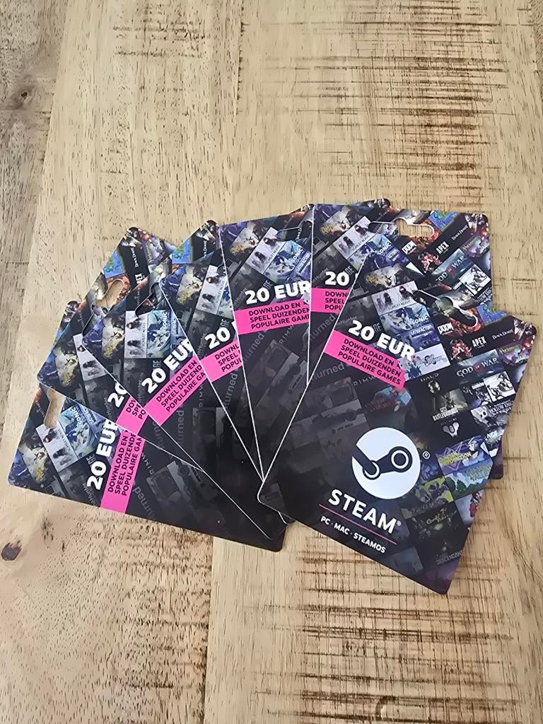 STEAM card, Eén persoon, Cadeaubon