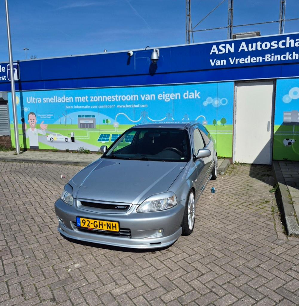 Honda Civic 1.4 I S AUT 2000 Grijs, 40 €/maand, 4 cilinders, Origineel Nederlands, Particulier