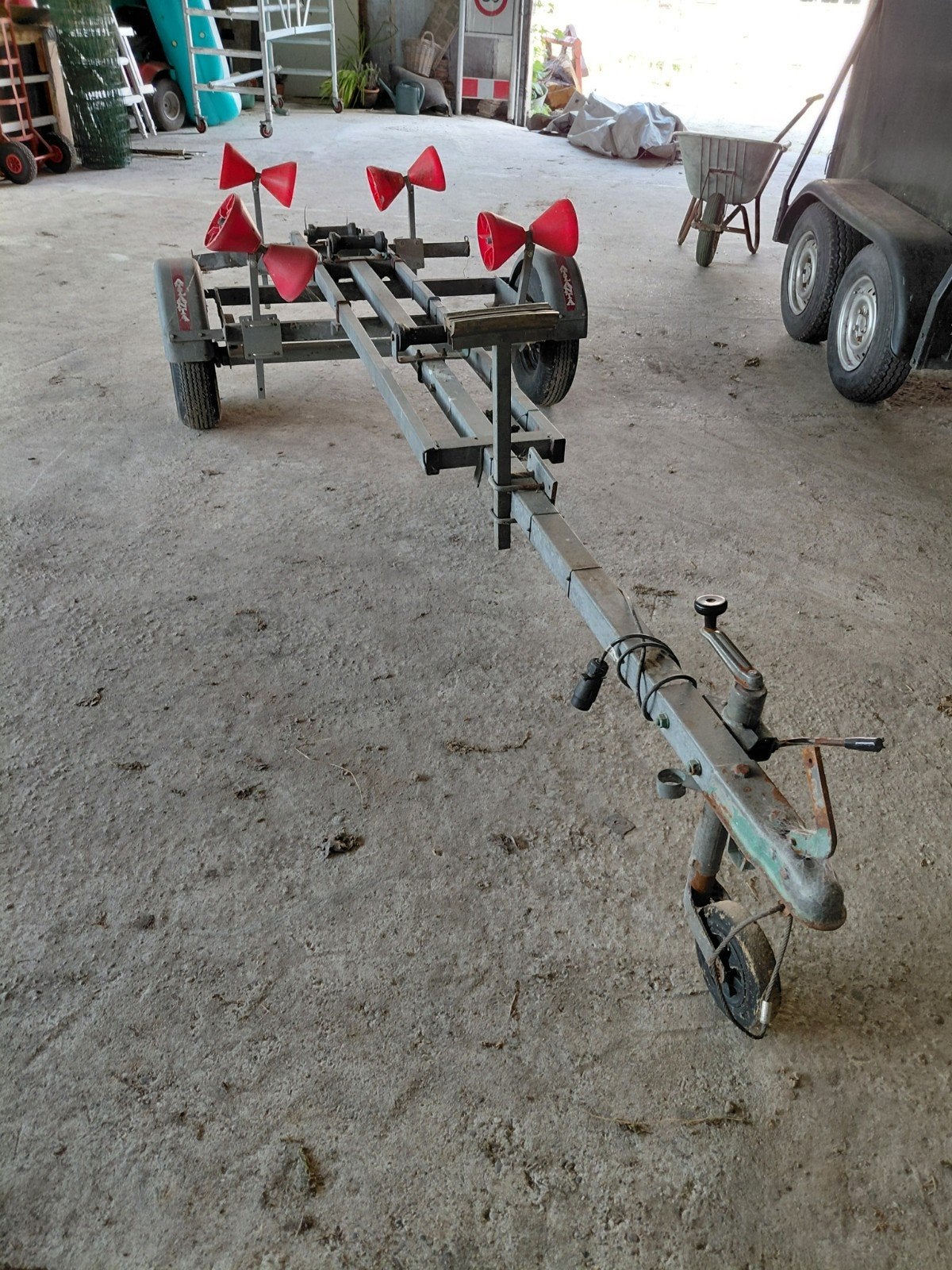 ATLANTA RIB Rubberboot Weg Trailer 4m - Z.G.A.N., Ophalen, Minder dan 1500 kg, Gebruikt, Overige typen