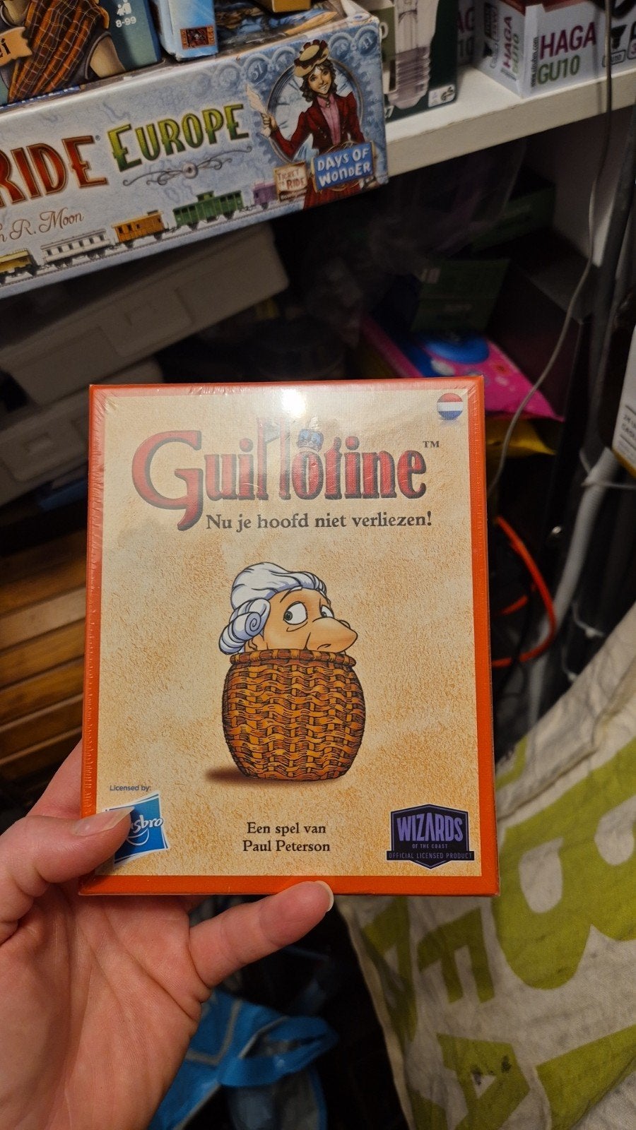 spel Guillotine - nieuw in verpakking, Ophalen