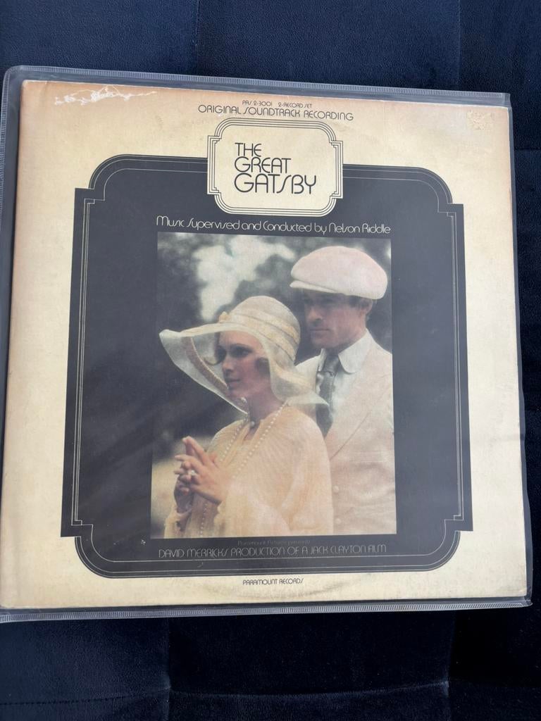 Lp, The Great Gatsby, Ophalen of Verzenden, Zo goed als nieuw, 12 inch