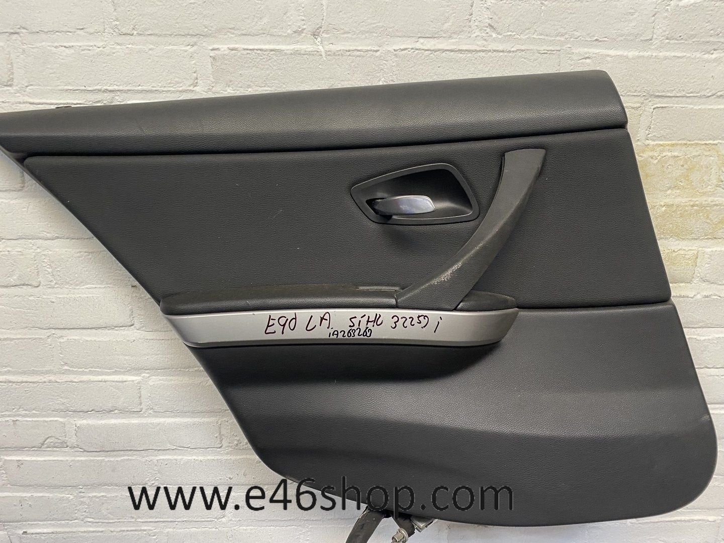 BMW E90 DEURPANEEL LINKS ACHTER, Gebruikt, -, -, Ophalen of Verzenden