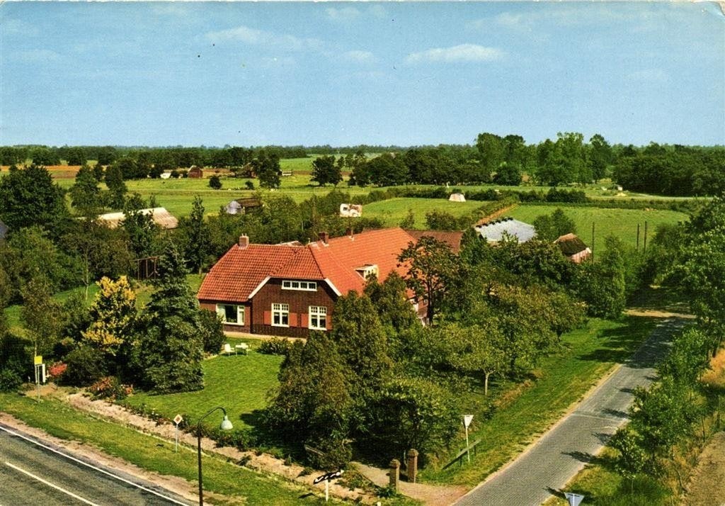 Kampeerboerderij-Camping Erve Aaftink, Lemele [Ov] - gelopen, Ophalen of Verzenden, 1960 tot 1980, Gelopen, Overijssel