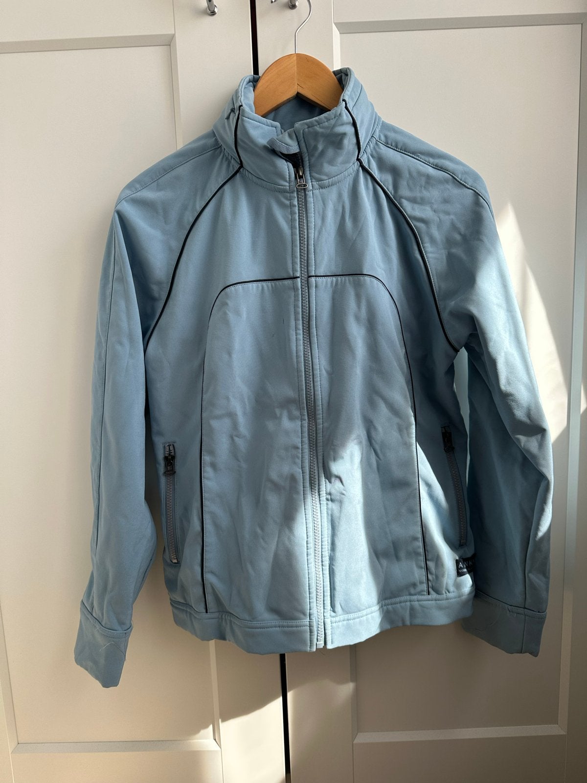 Anky Technical Casuals jas lichtblauw maat L, Ophalen of Verzenden, Gedragen, Maat 42/44 (L), Blauw