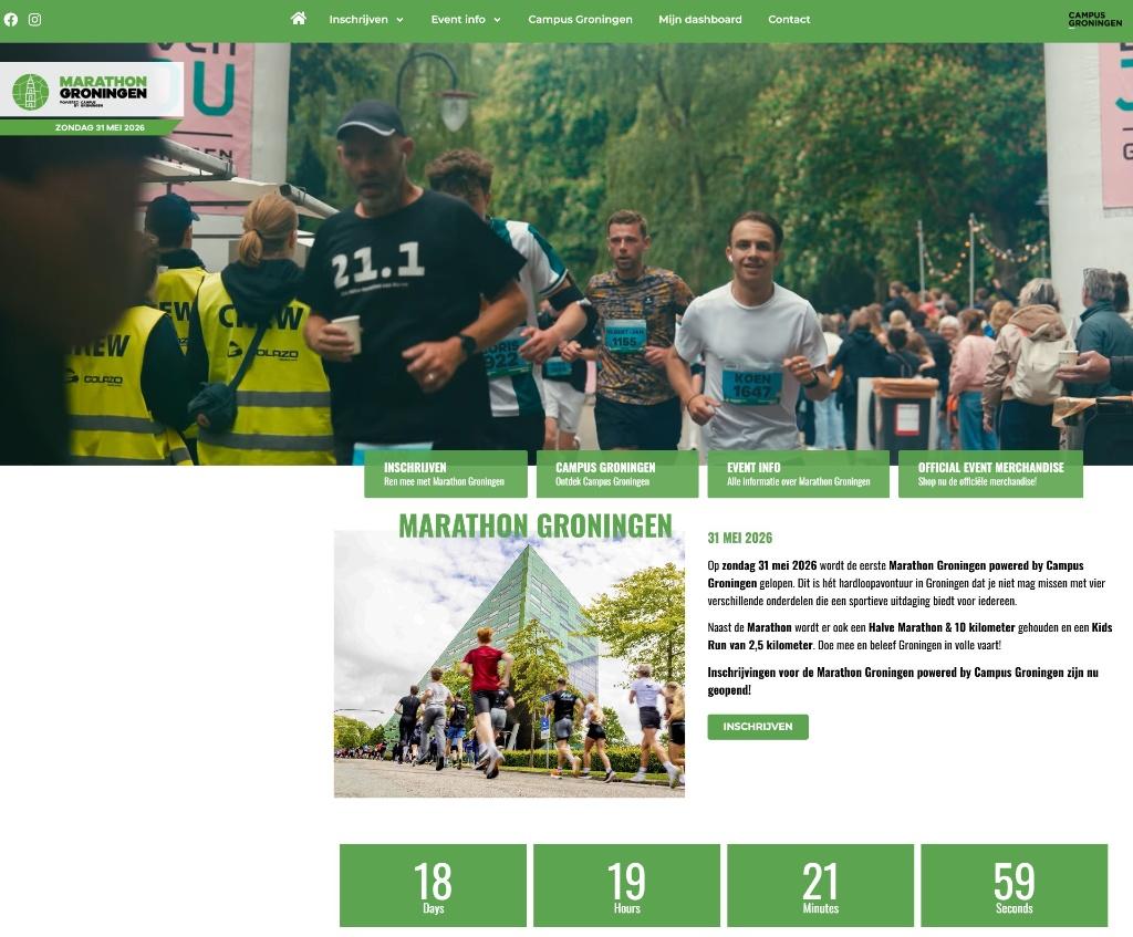 startbewijs marathon Groningen, incl.T-shirt, Sport en Fitness, Overige merken, Overige typen, Nieuw, Ophalen of Verzenden