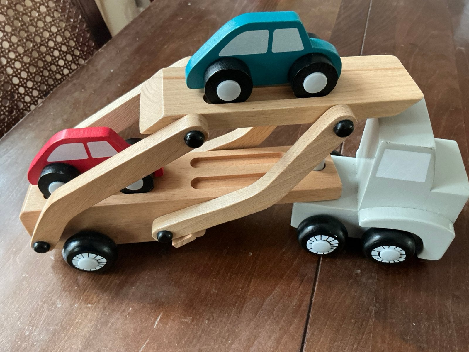 Houten Truck + oplegger, Ophalen, Nieuw