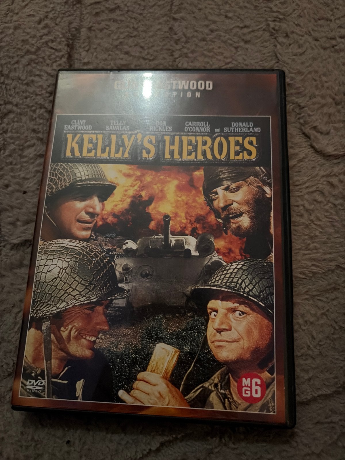 Kelly's Heroes DVD - Clint Eastwood Oorlogsfilm, Nederlands, Ophalen of Verzenden, Vanaf 6 jaar, Oorlog