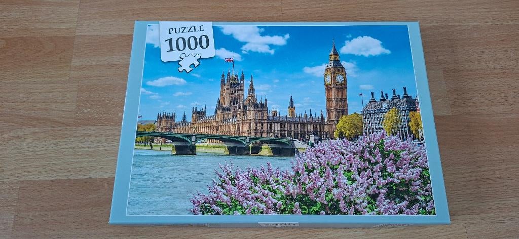 Puzzel London 1000 stukjes, Ophalen, 500 t/m 1500 stukjes, Zo goed als nieuw, Legpuzzel