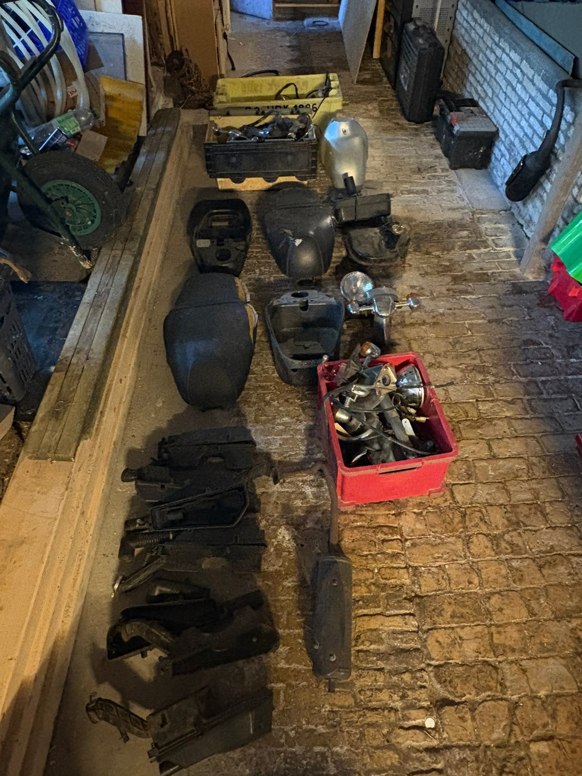 Partij scooter onderdelen gy6, Ophalen, Gebruikt
