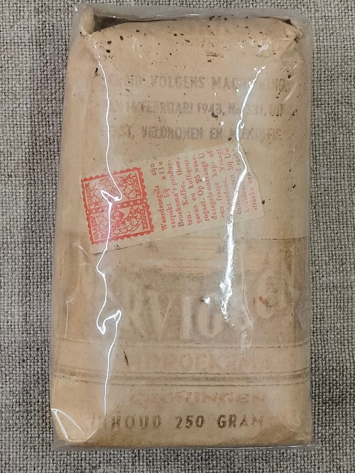 Oud pakje Broekema Groningen, Ophalen of Verzenden, Gebruikt