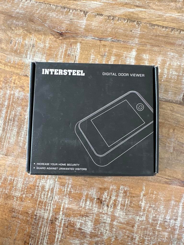 Intersteel Digitale Deurspion - Nieuw in Verpakking, Overige typen, Nieuw, Ophalen of Verzenden, Overige soorten