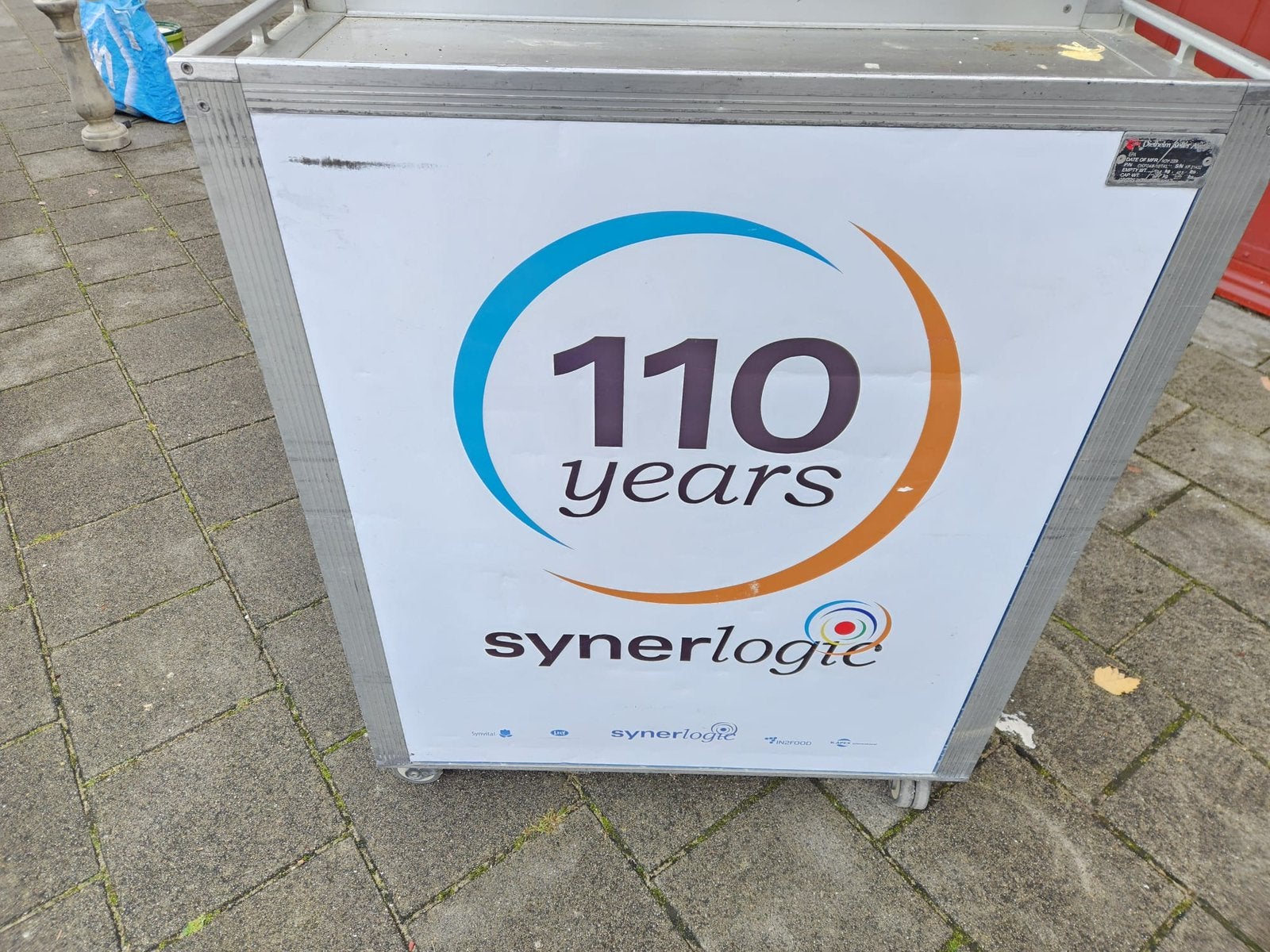 Aluminium vliegtuig trolley / cateringwagen – 4 stuks, Ophalen, Gebruikt, Overige typen