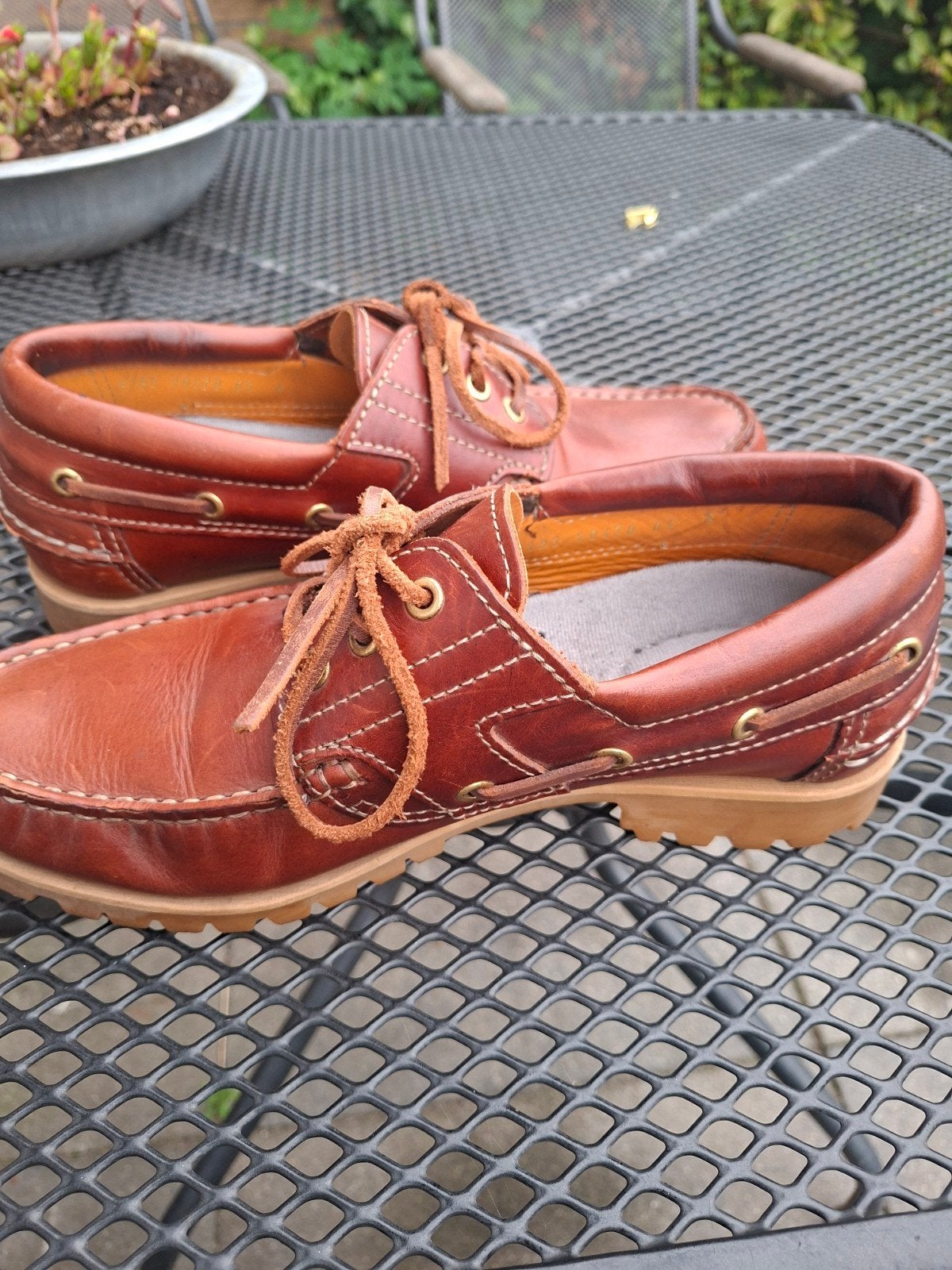 Van Bommel bootschoenen - Bruin leer - Maat 42, Kleding | Heren, Schoenen, Bruin, Overige typen, Ophalen of Verzenden, Van Bommel