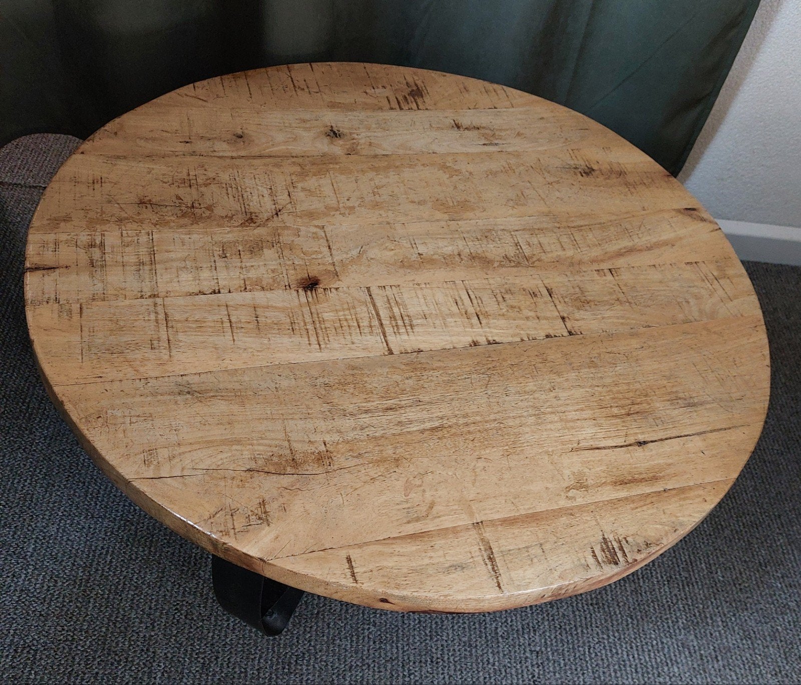 Salon (bijzet)tafeltje, Ophalen, Rond, 50 tot 100 cm, 50 tot 100 cm