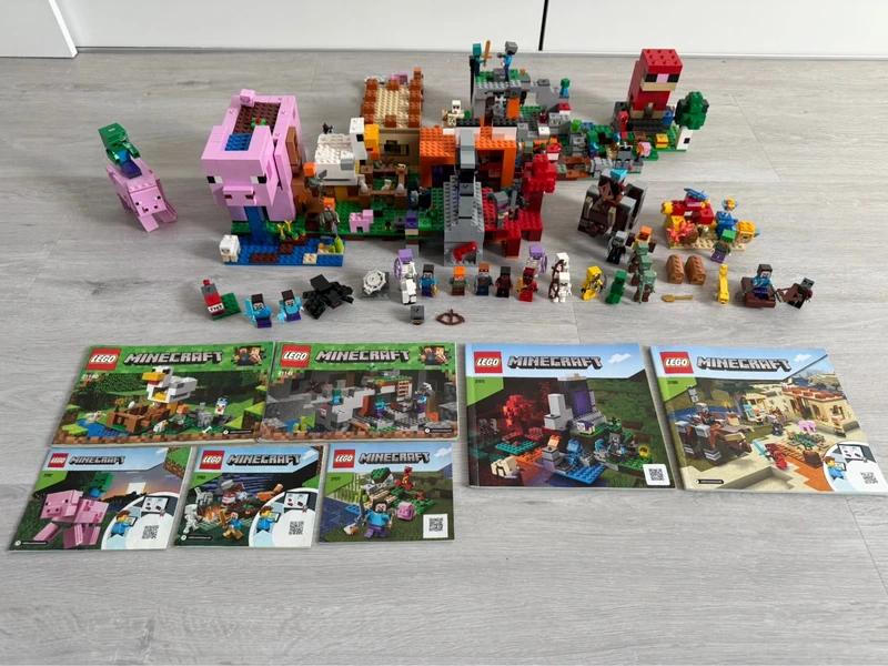 Lego Minecraft, Kinderen en Baby's, Speelgoed | Duplo en Lego, Minecraft, Lego, Ophalen of Verzenden, Zo goed als nieuw