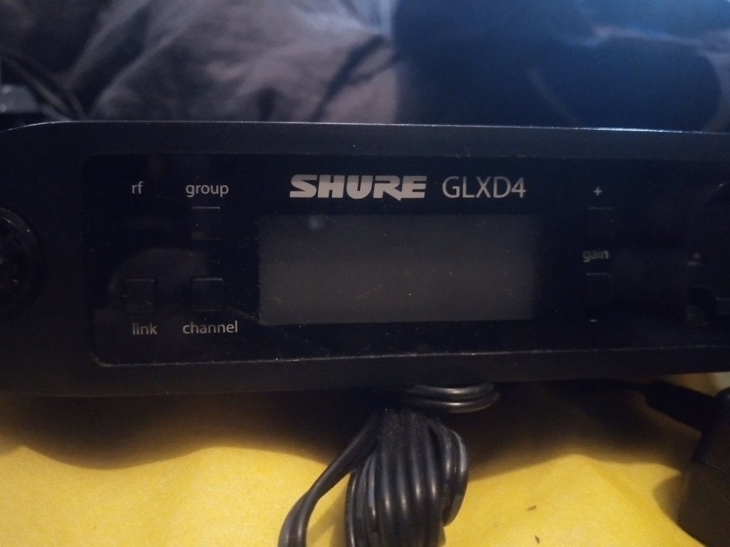Shure GLXD4 / SM58 Draadloos microfoonsysteem, Muziek en Instrumenten, Ophalen of Verzenden, Zo goed als nieuw, Zangmicrofoon