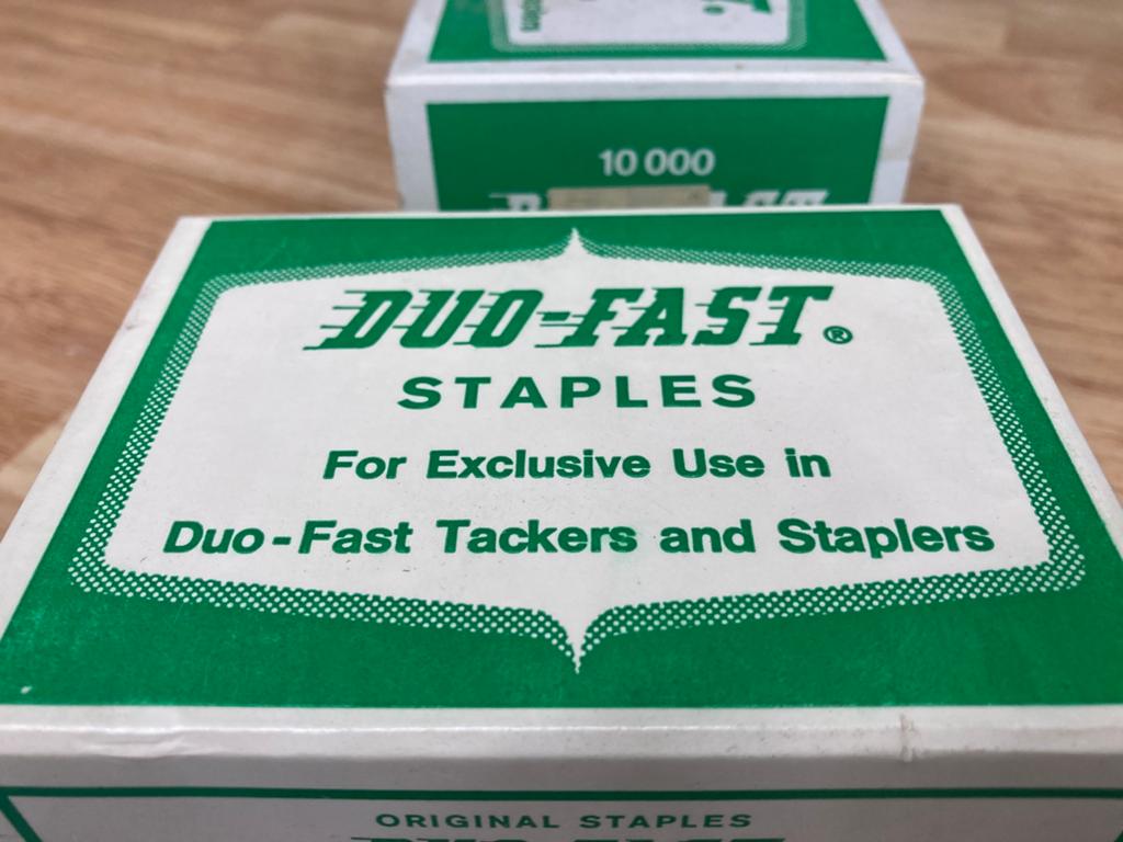 Duo-fast staples. Tacker nieten. Nieuw., Ophalen of Verzenden, Nieuw