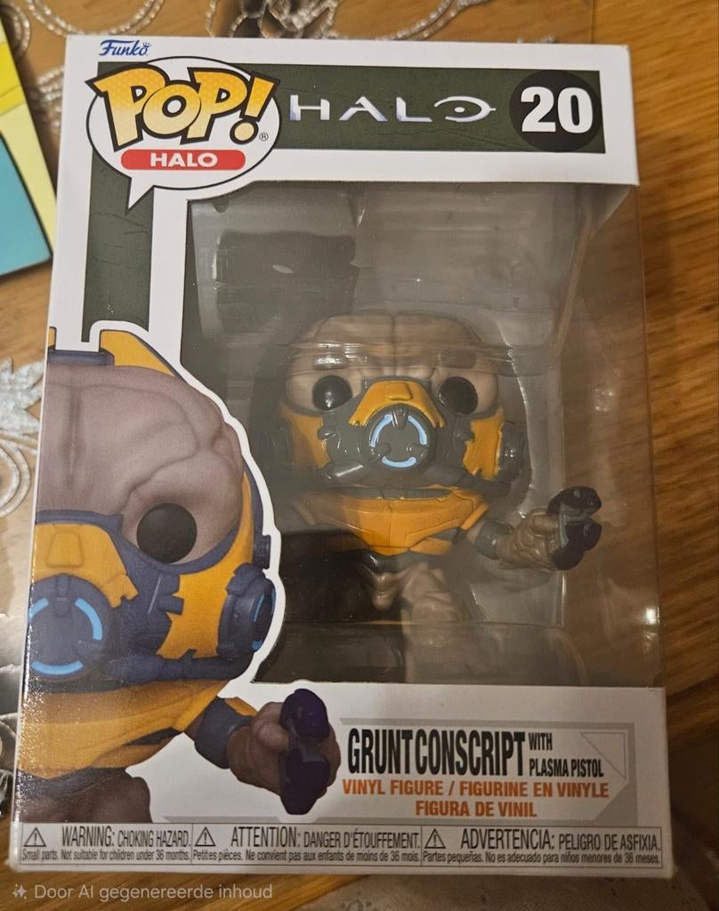 Funko Pop! Halo Grunt Conscript, Dig Dug, Hermione Granger, Ophalen, Zo goed als nieuw