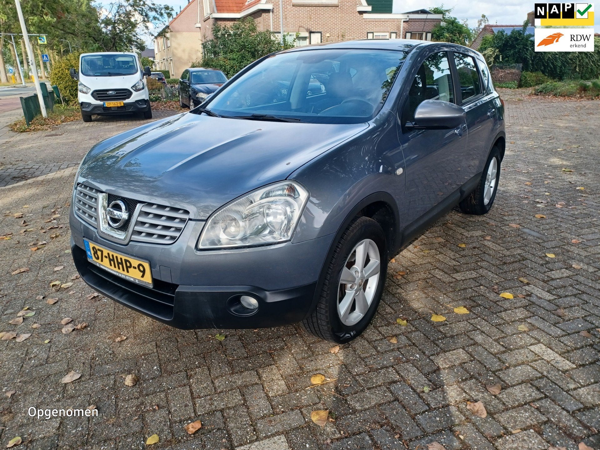 Nissan Qashqai 2.0 Acenta 4WD panodak boekjes, NAP, Auto's, Dealer onderhouden, Stof, Gebruikt, Parkeersensor