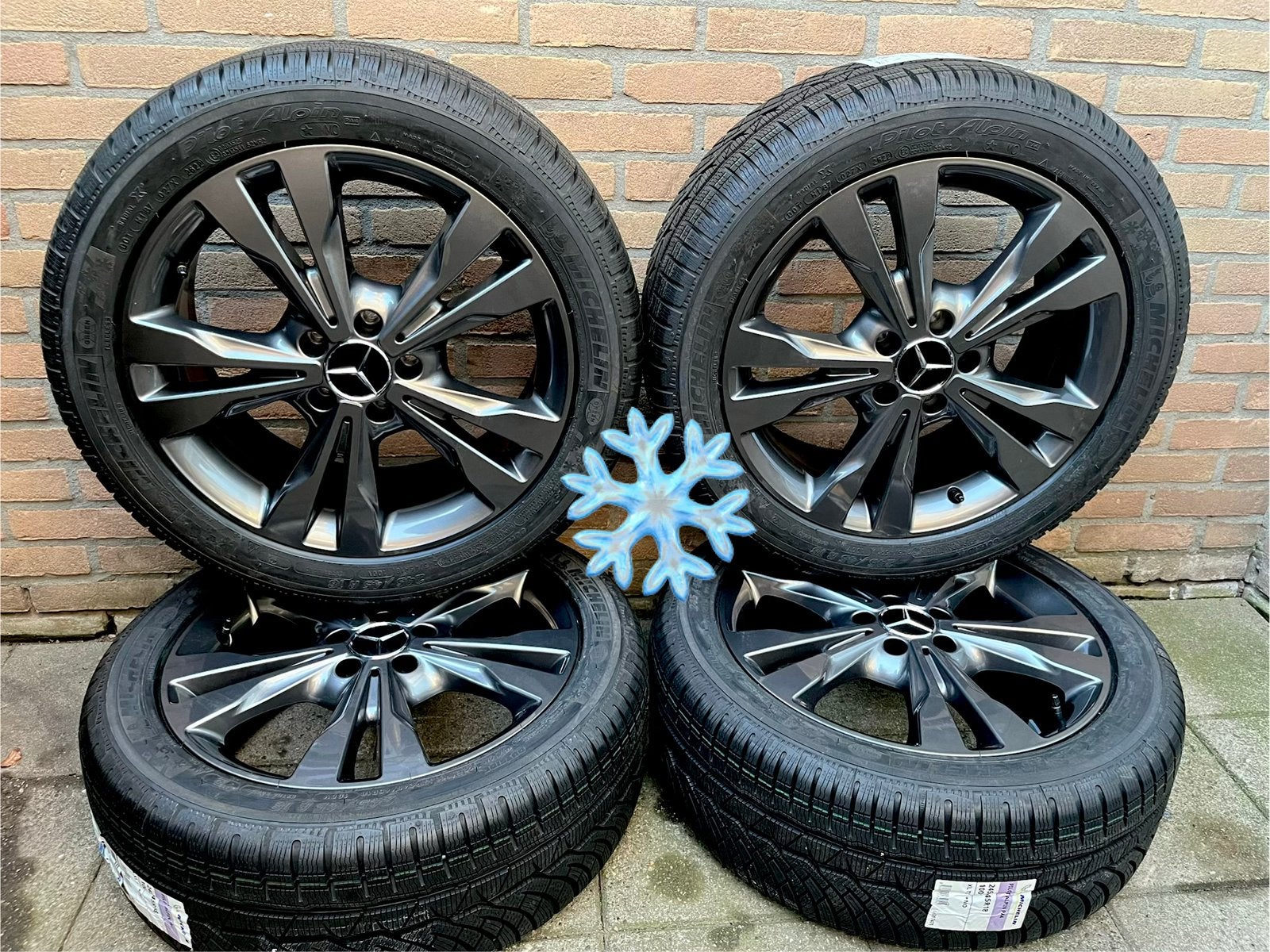 NIEUWE 18” orig. Mercedes Vito V-klasse EQV Michelin winter., Auto-onderdelen, 18 inch, Banden en Velgen, Nieuw, Bestelwagen