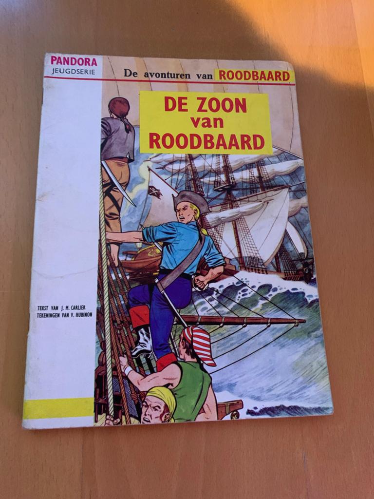 De Zoon van Roodbaard - Pandora Jeugdserie, Boeken, Stripboeken, Eén stripboek, Ophalen of Verzenden, Gelezen
