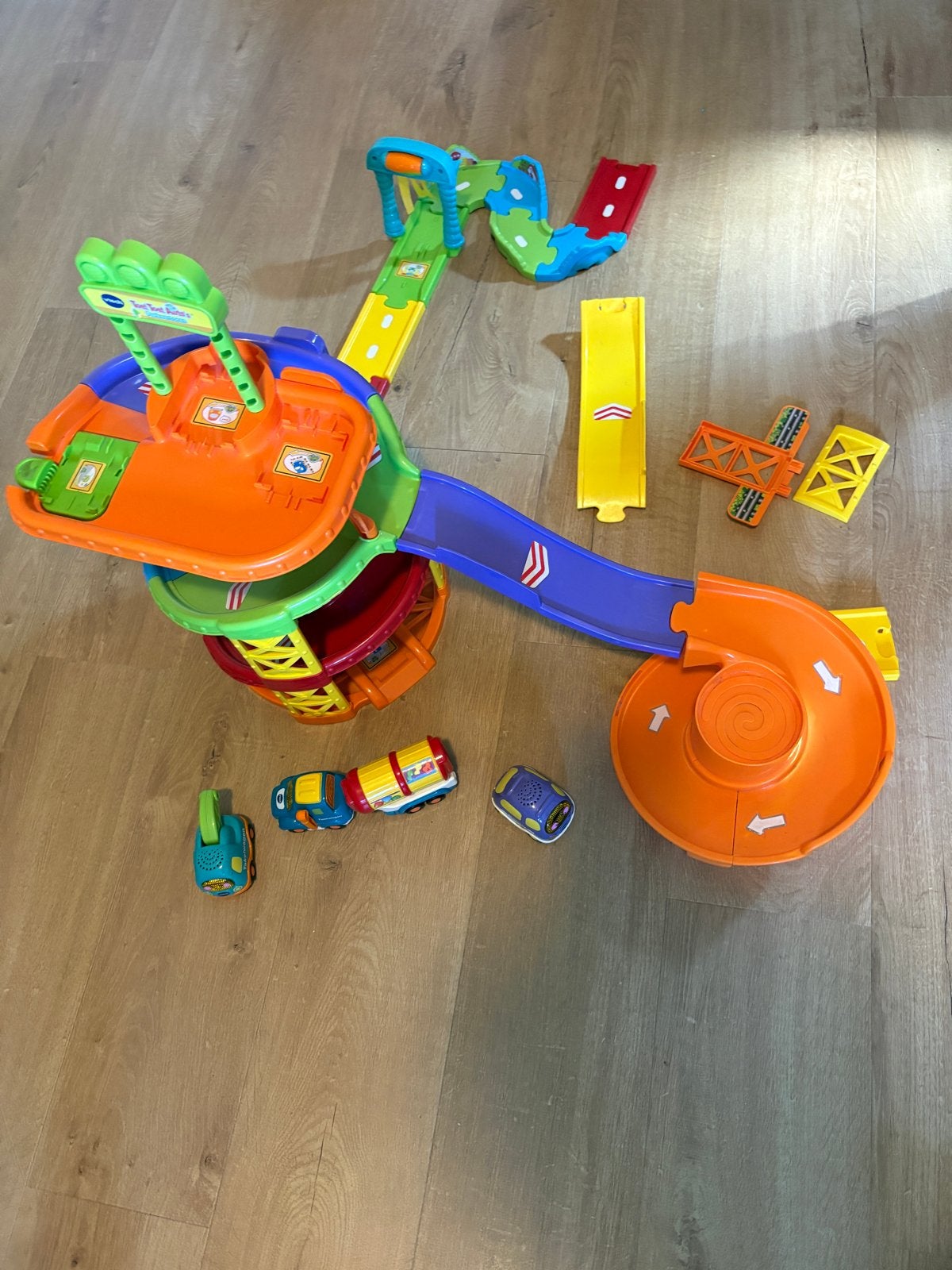 VTech Toet Toet Auto's Garage met extra's, Ophalen, Gebruikt