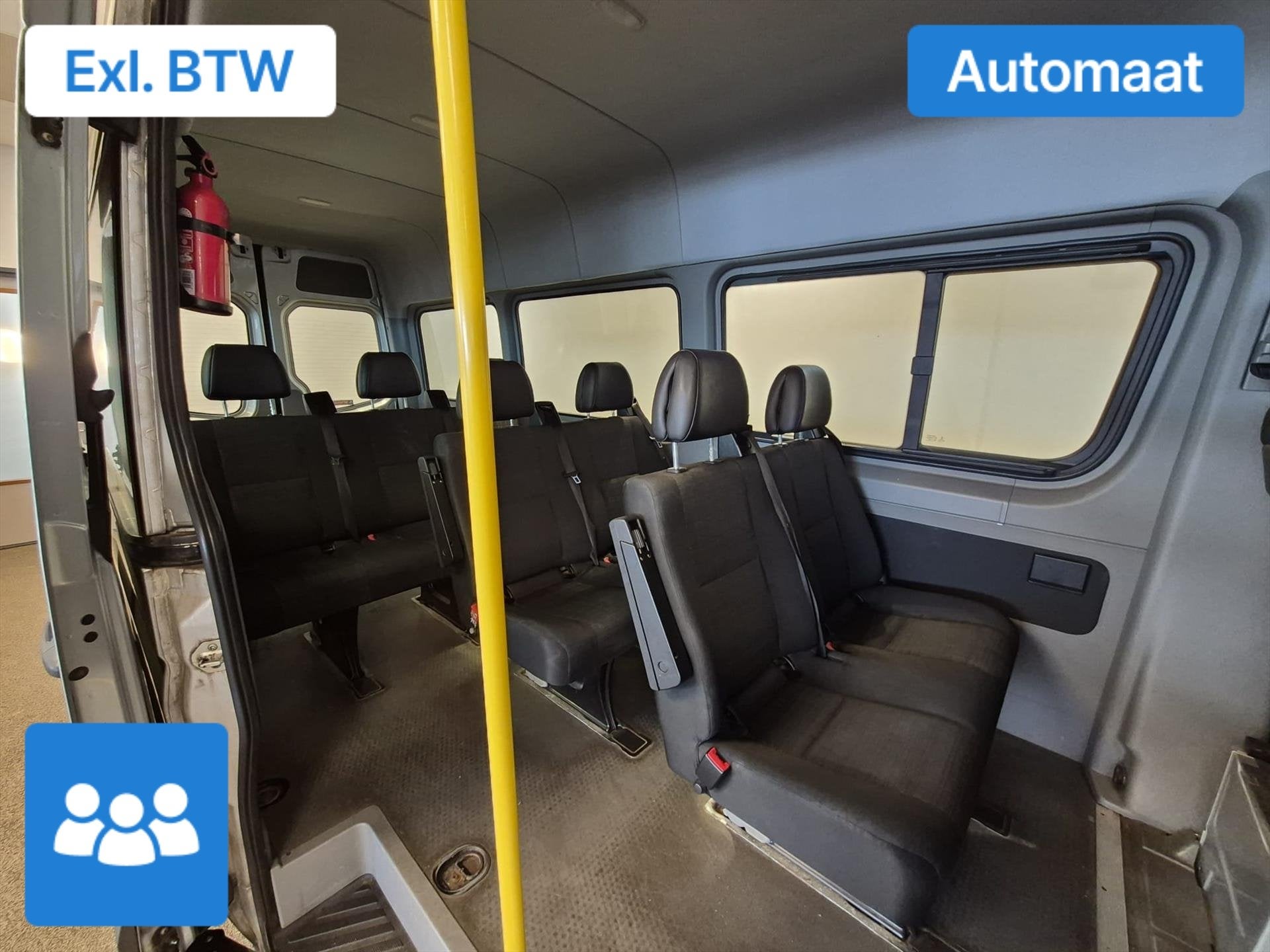 Mercedes Sprinter L3H2 Groepsvervoer 9-Persoonsbus Automaat, Automaat, 12 maanden, Gebruikt, 163 pk