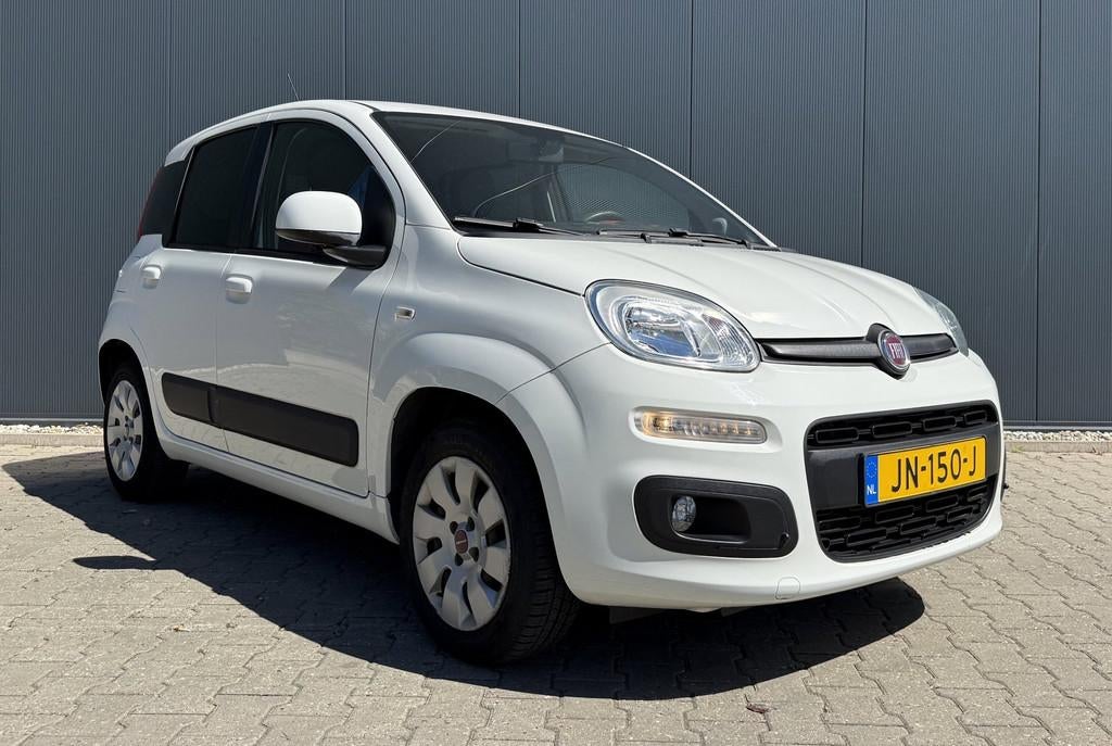 Fiat Panda 0.9 TwinAir Lounge Airco Automaat 42.000Km NAP 1, Stof, Panda, Wit, Origineel Nederlands