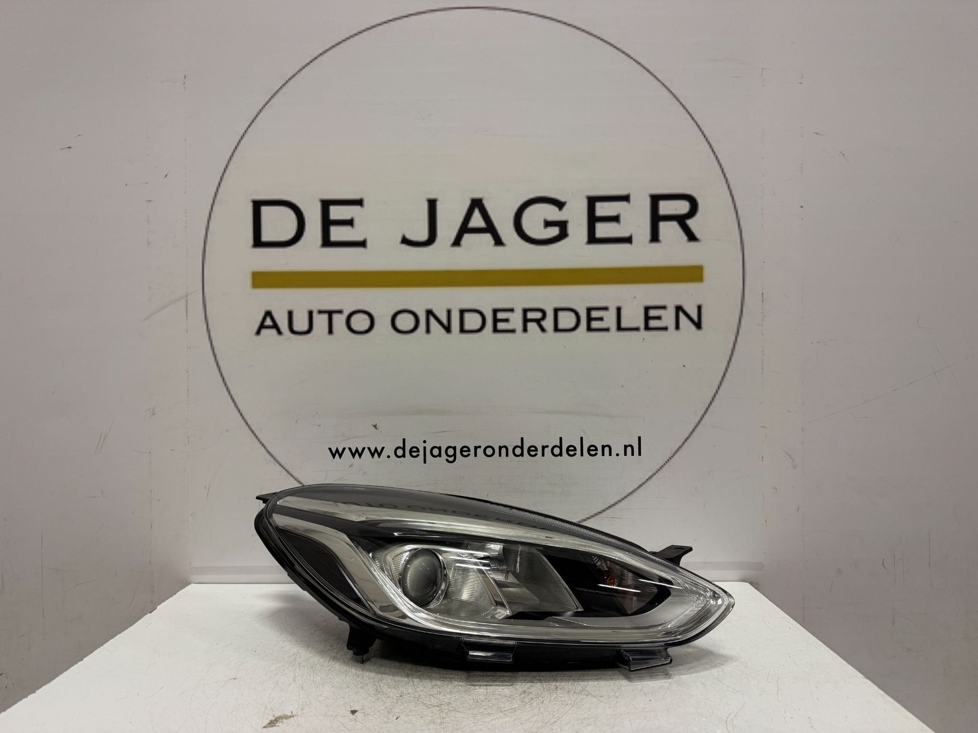 FORD FIESTA MK8 HALLOGEEN LED KOPLAMP RECHTS L1BB-13W014-CE, Gebruikt, Info@ford.com, Ophalen of Verzenden, Ford