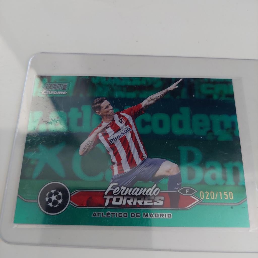 Fernando Torres Chrome Kaart - Atletico Madrid (020/150), Ophalen of Verzenden, Zo goed als nieuw